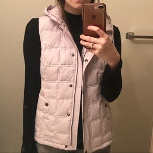Gap down-filled vest